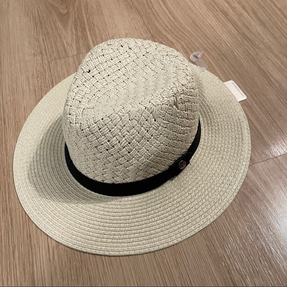 Brim Fedora Light Natural Straw Hat 